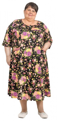 Халат Х-31-04 Х-31-04 БРУСТЯНКА трикотаж оптом