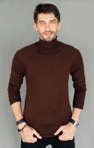 Свитер муж. 3033 ПОЛЕСЬЕ трикотаж оптом