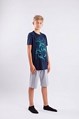 Пижама для мал.(фуфайка+брюки пиж.укор.) В203443