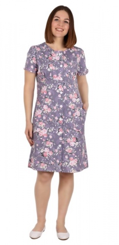 Халат женский Х-16-04 Х-16-04 БРУСТЯНКА трикотаж оптом