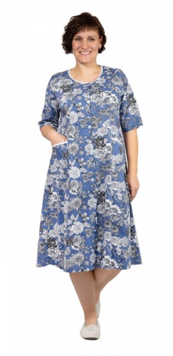 Халат Х-31-04 Х-31-04 БРУСТЯНКА трикотаж оптом