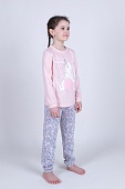 Пижама для дев.(фуфайка+брюки пиж.) В204855