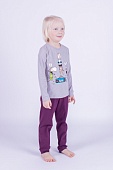 Пижама для мал.(фуфайка+брюки пиж.) В203676